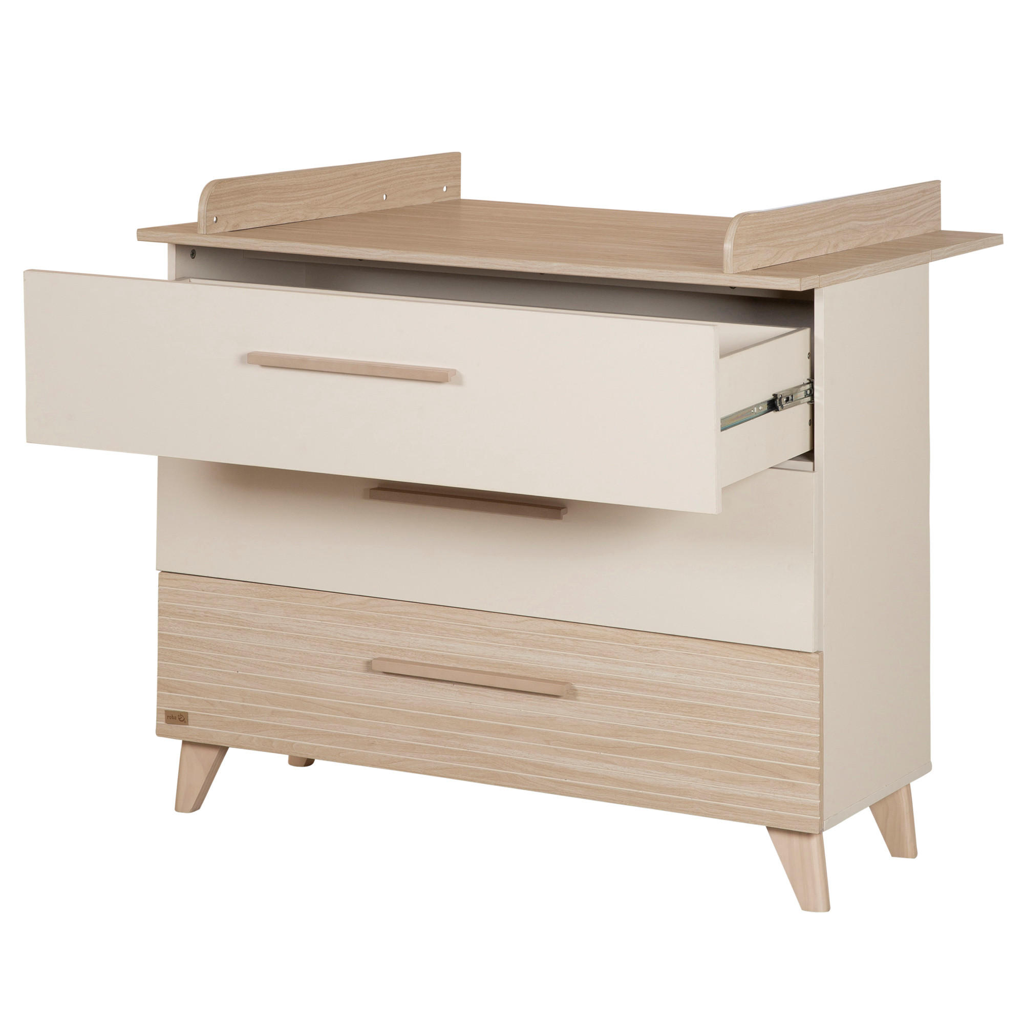 WICKELKOMMODE Sidney - Kaschmir, Holz/Holzwerkstoff (110/98/75cm) - Roba