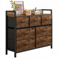 KOMMODE, braun 98/28.5/85 cm - Braun, Holzwerkstoff (98/85/28.5cm)