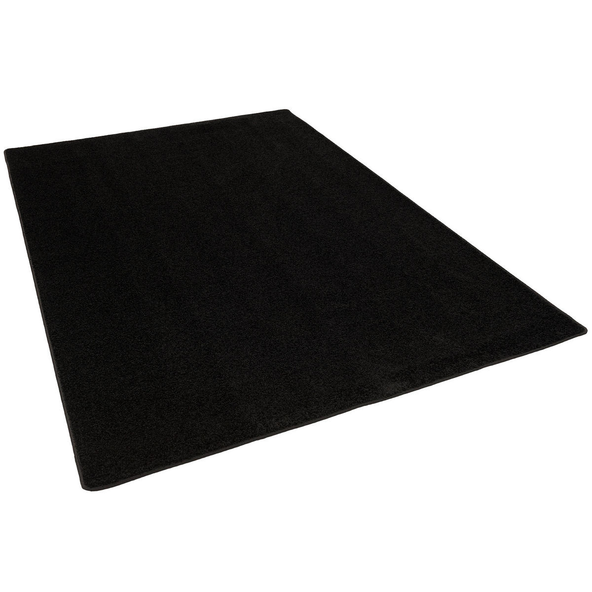 HOCHFLOR LANGFLOR TEPPICH COTTAGE - Schwarz, Textil (160/240cm) - Snapstyle