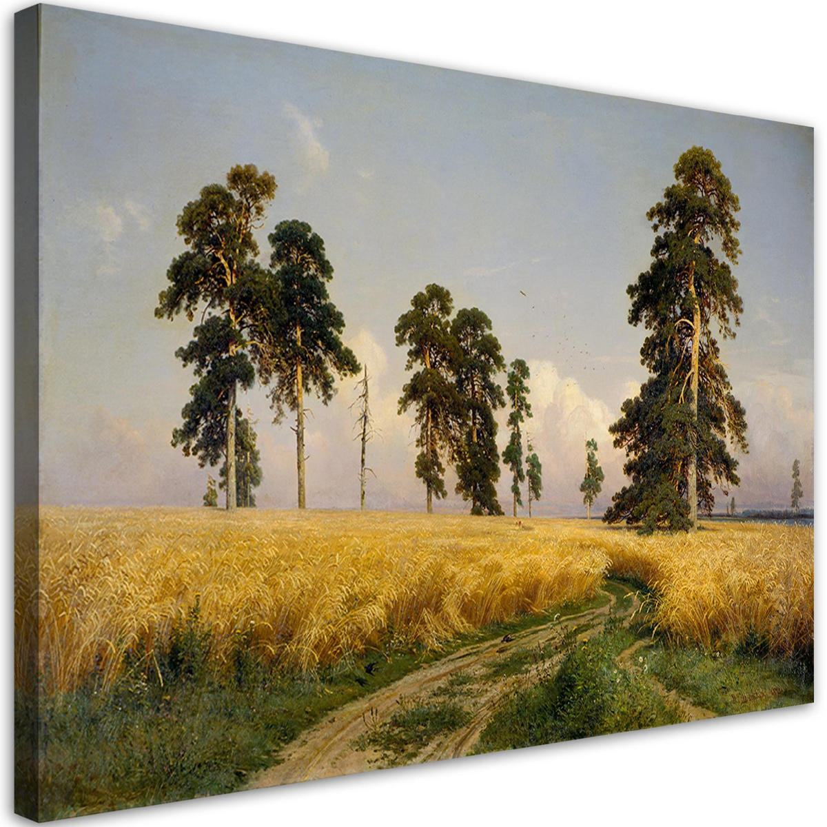 WANDBILD roggen iwan schischkin - Multicolor, Textil (60/40cm) - Feeby