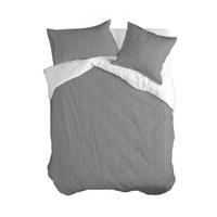 BETTBEZUG oxford 155x220 cm (komfortgrösse) grau - Grau, Textil (155/220cm) - Happy Friday