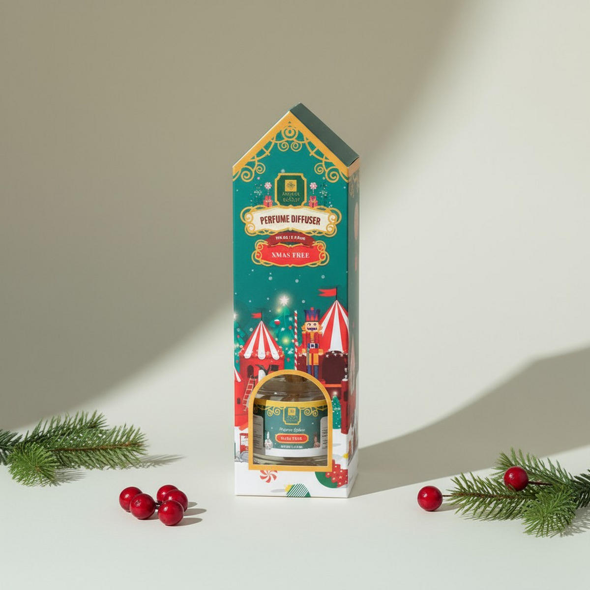 DUFTÖL 100 ml - Grün, Glas (6/6/20cm)