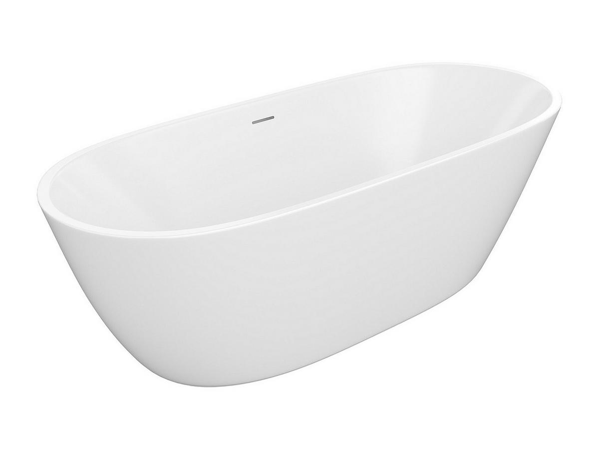 FREISTEHENDE Badewanne - 1 Person - Acryl - Weiß - Weiß, Kunststoff (180/57.5/75cm) - Vente-Unique