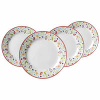 DESSERTTELLER Shanti bunt ø 20,5 cm 4er Set - Multicolor, Keramik (20.5cm) - Ritzenhoff Breker