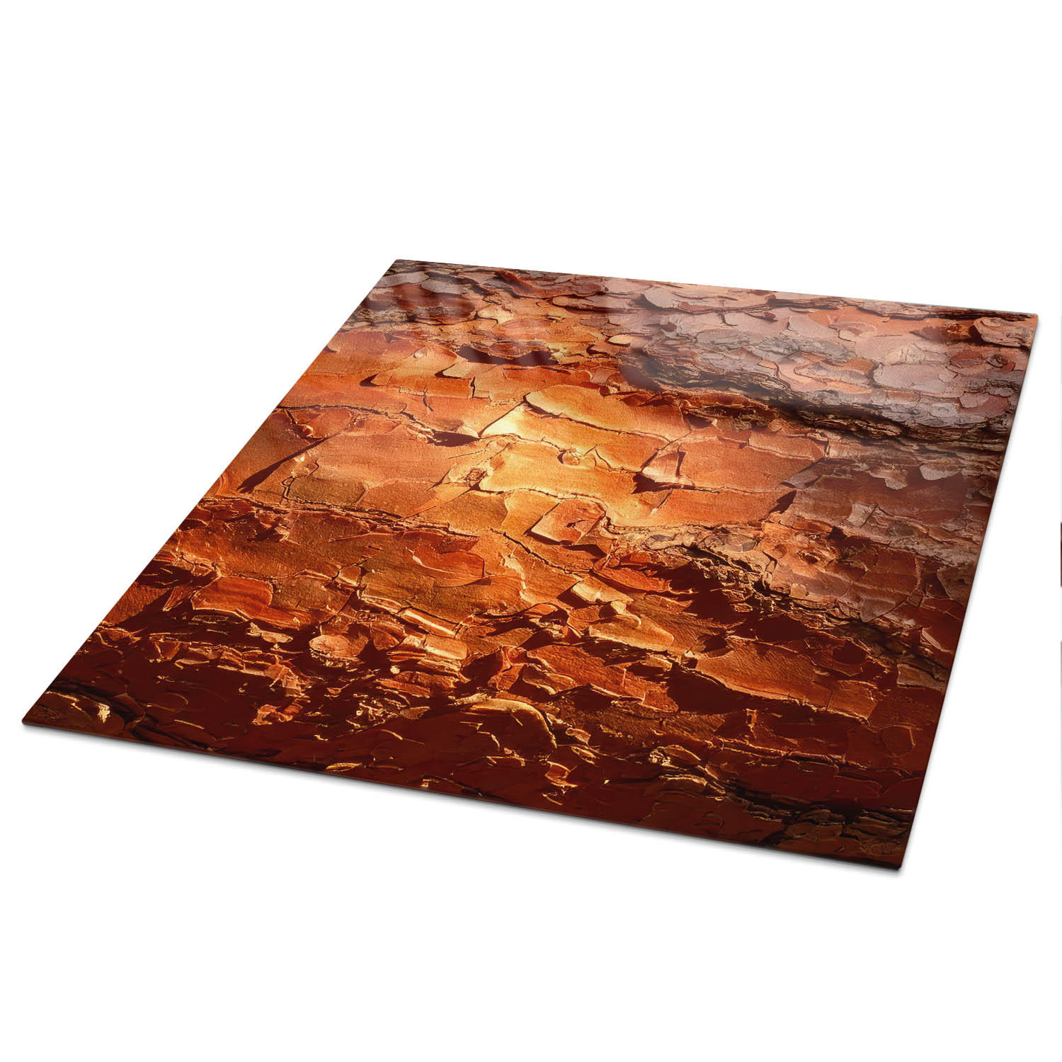 Wallfluent Tischplatte Grau 50x0.4x50 cm