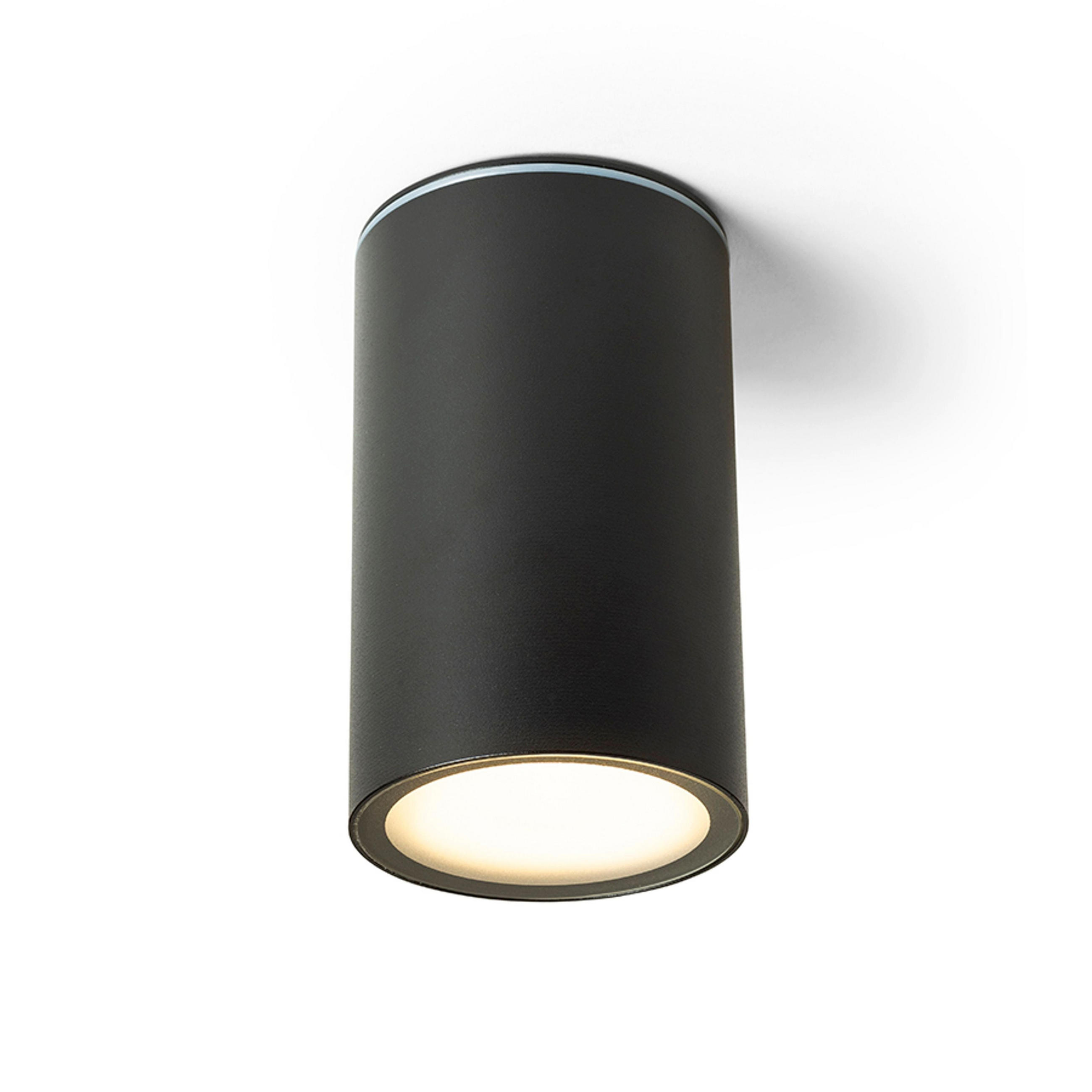 AUSSENLEUCHTE DUNE E27 Schwarz 9 W IP65 - Schwarz, Metall (95/95/16cm) - Rendl