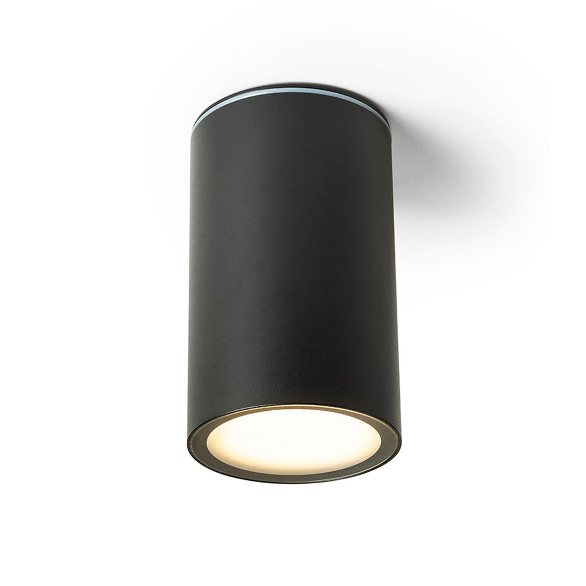 AUSSENLEUCHTE DUNE E27 Schwarz 9 W IP65 - Schwarz, Metall (95/95/16cm) - Rendl