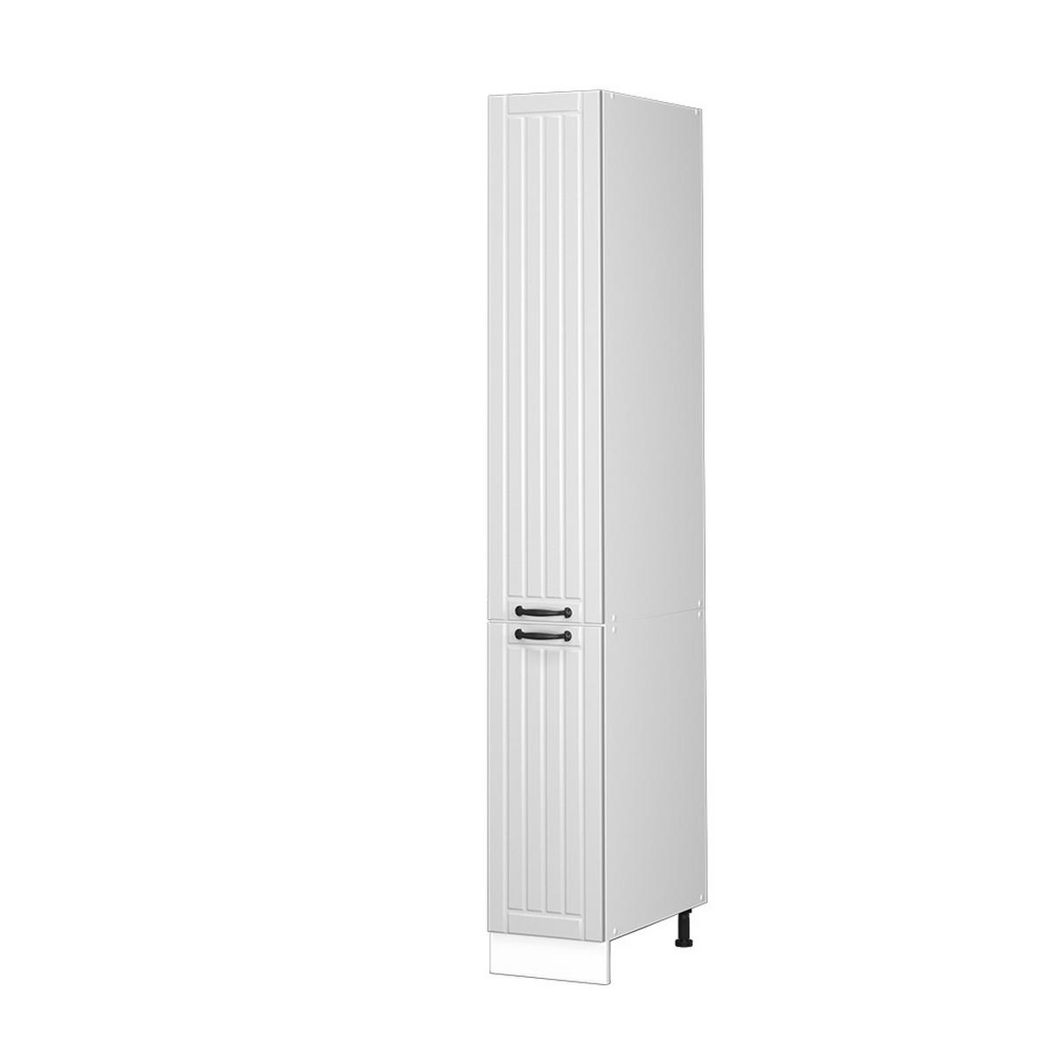 APOTHEKERSCHRANK Fame-Line Weiß Landhaus 30 cm - Weiß, Holzwerkstoff (30/206.8/58cm) - Vicco
