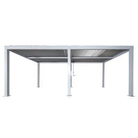 PERGOLA Weiß - Weiß, Metall (583/220/301cm) - MCW