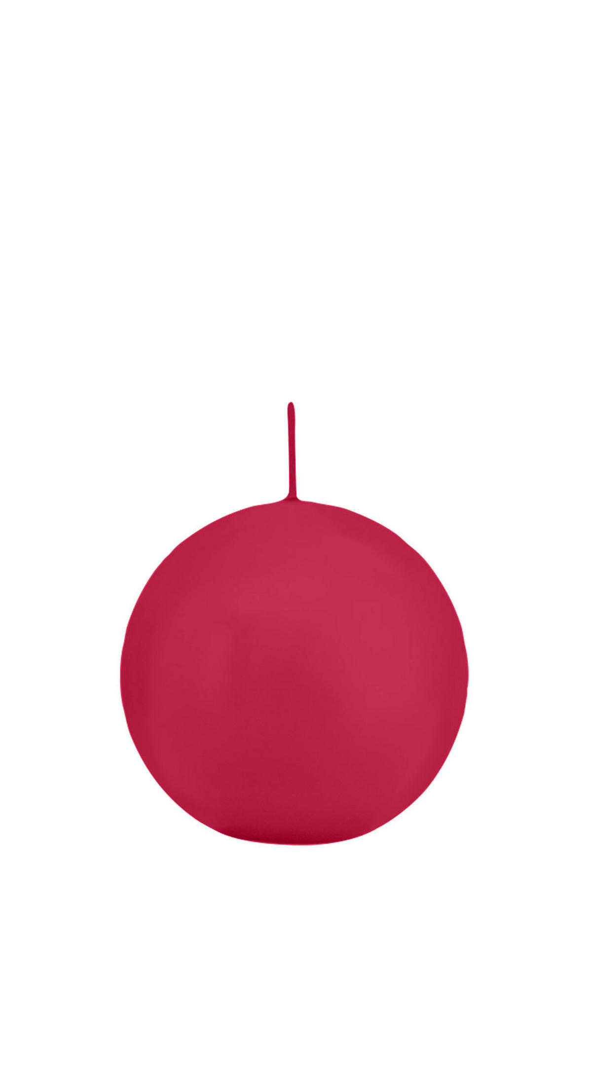 KUGELKERZEN Magenta Ø 70 mm, 12 Stück - Magenta, Paraffin (7/7/7cm) - Wiedemann Kerzen