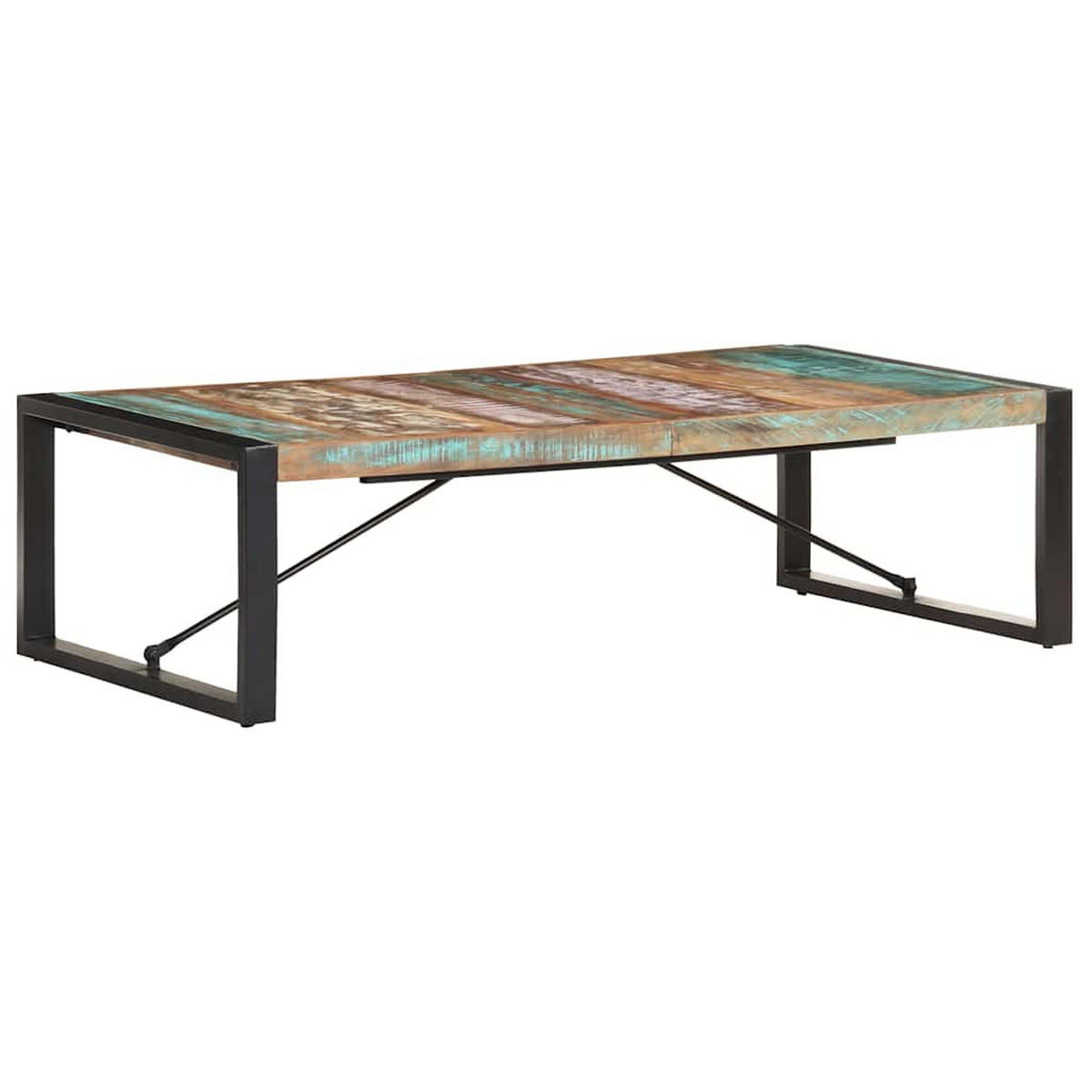 COUCHTISCH Massivholz 140 x 70 x 40 cm - Braun, Holz (70/70/40cm) - furnicato