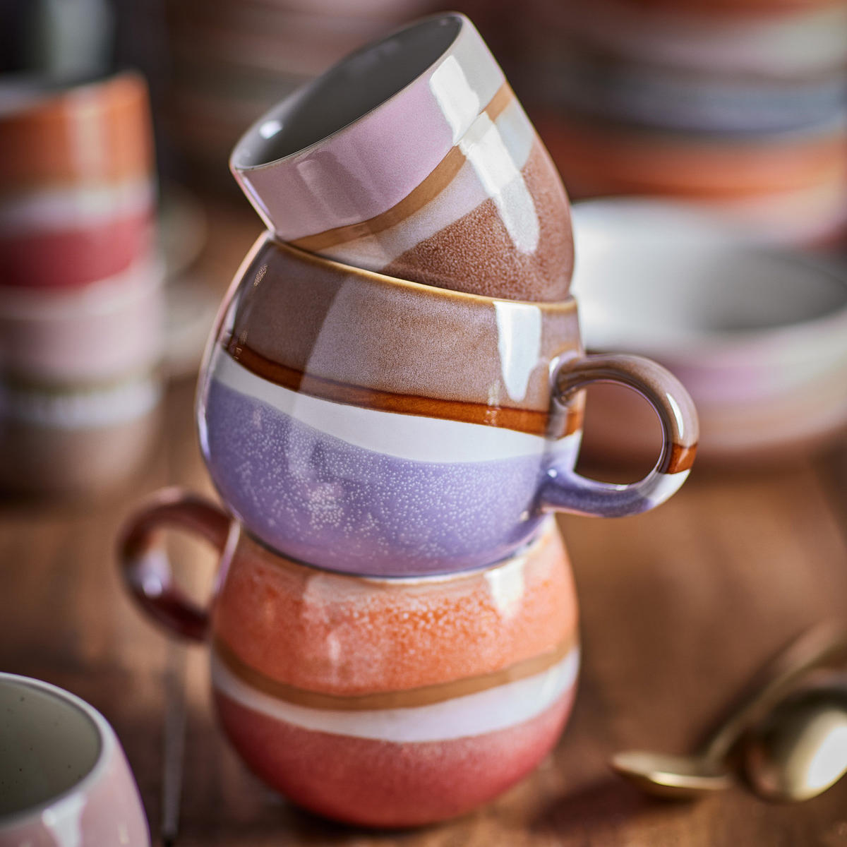 BUTLERS Tasse MEDLEY - Rosa, Keramik (0.24L) - Butlers