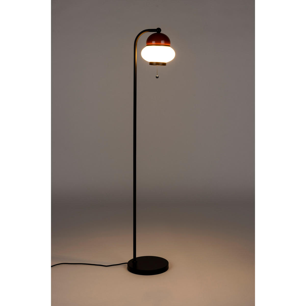 STEHLAMPE Bumble Rot - Rot, Metall (26/26/130.5cm) - Zuiver