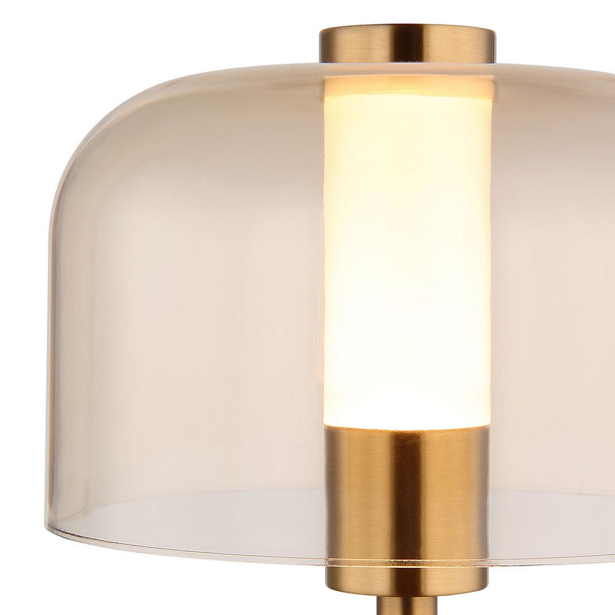 TISCHLEUCHTE LED, goldfarben, Touchdimmer - Goldfarben, Metall (13/13/25cm) - Globo Lighting