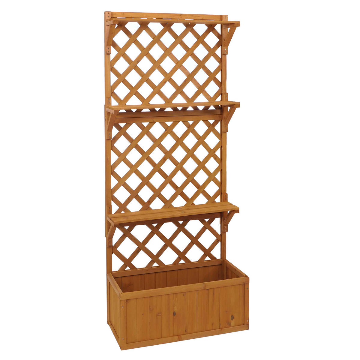 HOCHBEET Beige - Beige, Holz (77/177/33cm) - MCW