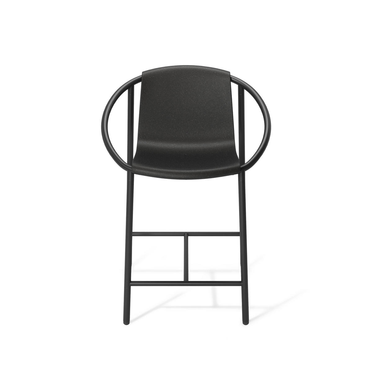 BARSTUHL Ringo, Black - Schwarz, Metall (58/90/64cm) - Umbra