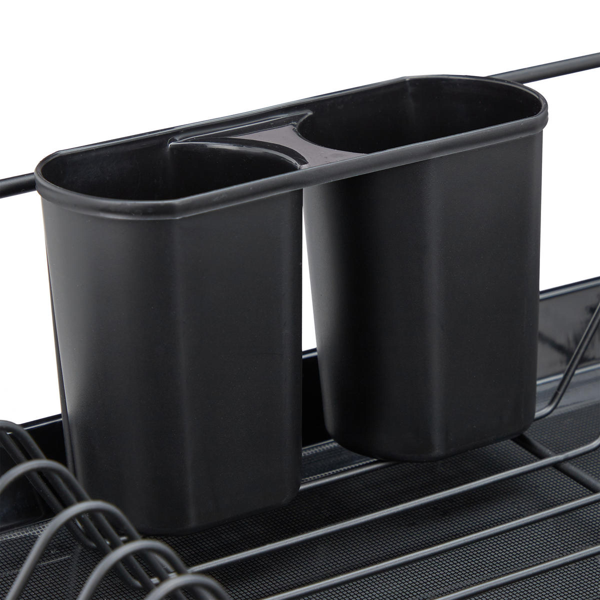 ABTROPFGESTELL - Schwarz, Kunststoff/Metall (48/11/31.5cm) - Relaxdays