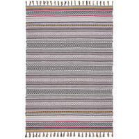 KELIM BAUMWOLLE NATUR TEPPICH GRACE - Grau, Textil (160/230cm) - Pergamon