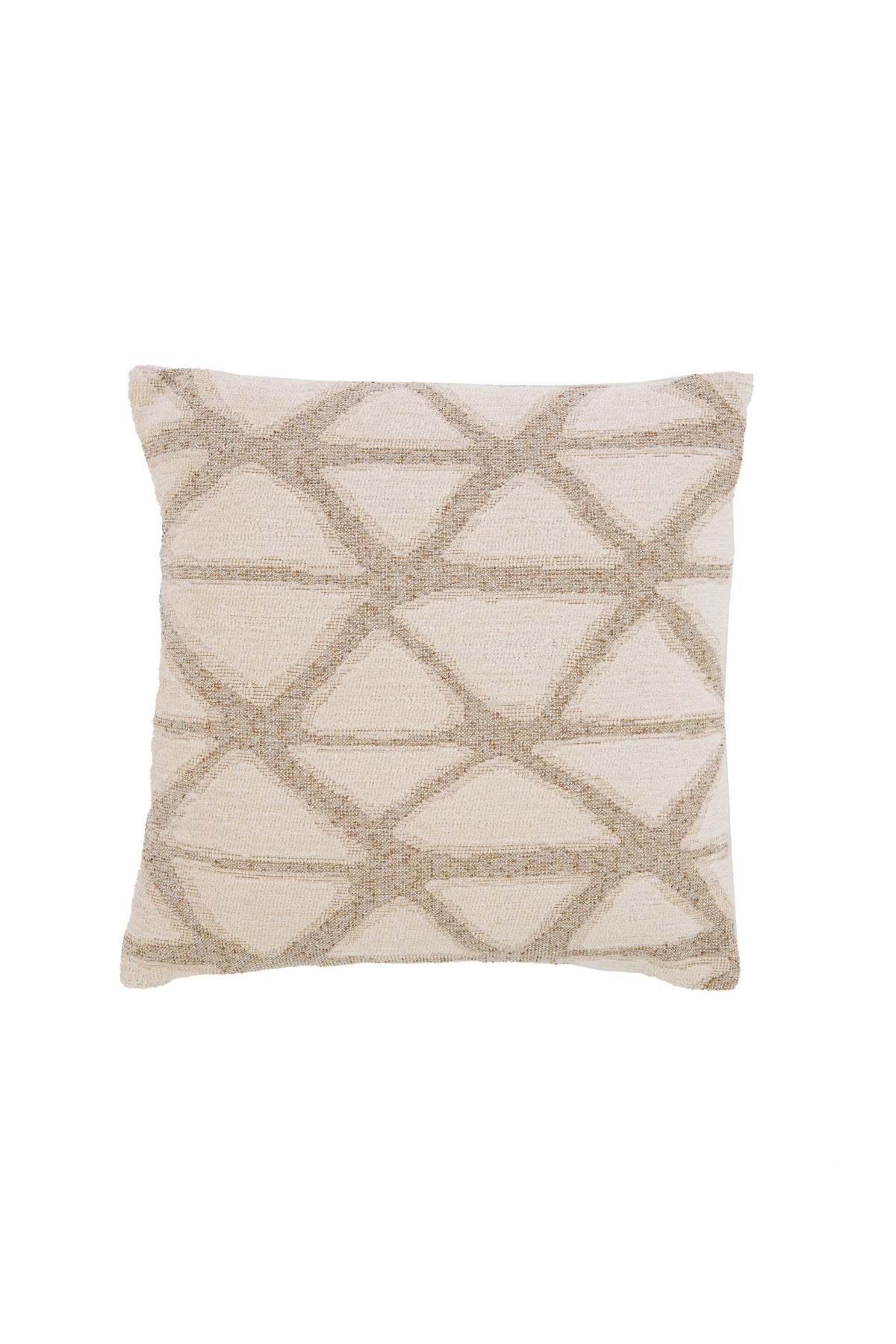 DEKOKISSEN Muncie Braun 45/45/10 cm - Braun, Textil (45/45cm) - Light & Living