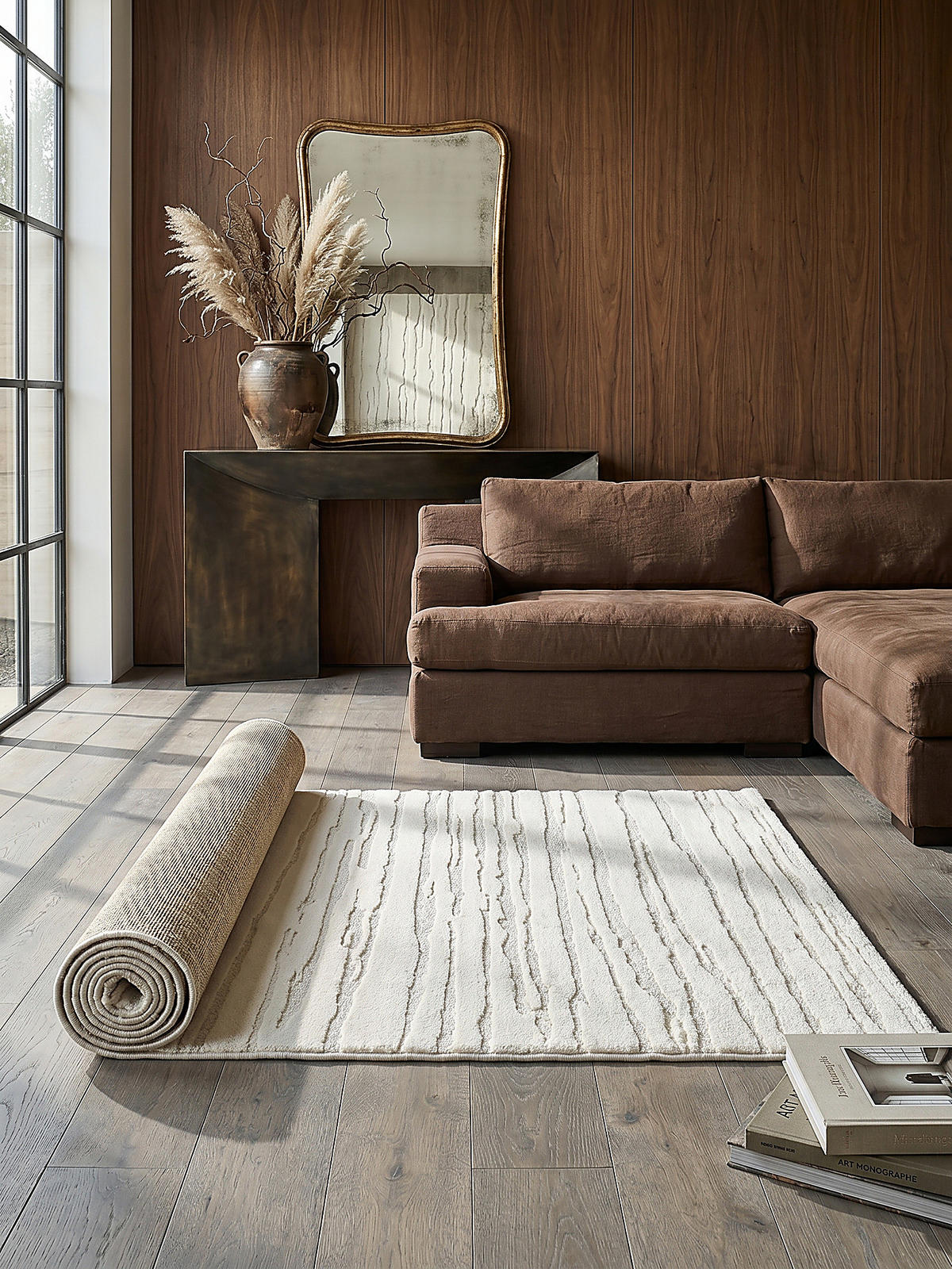TEPPICHLÄUFER Abstrakt CETINA Polypropylen Creme 80 x 150 cm - Beige, Textil (80/150cm) - KADIMA DESIGN