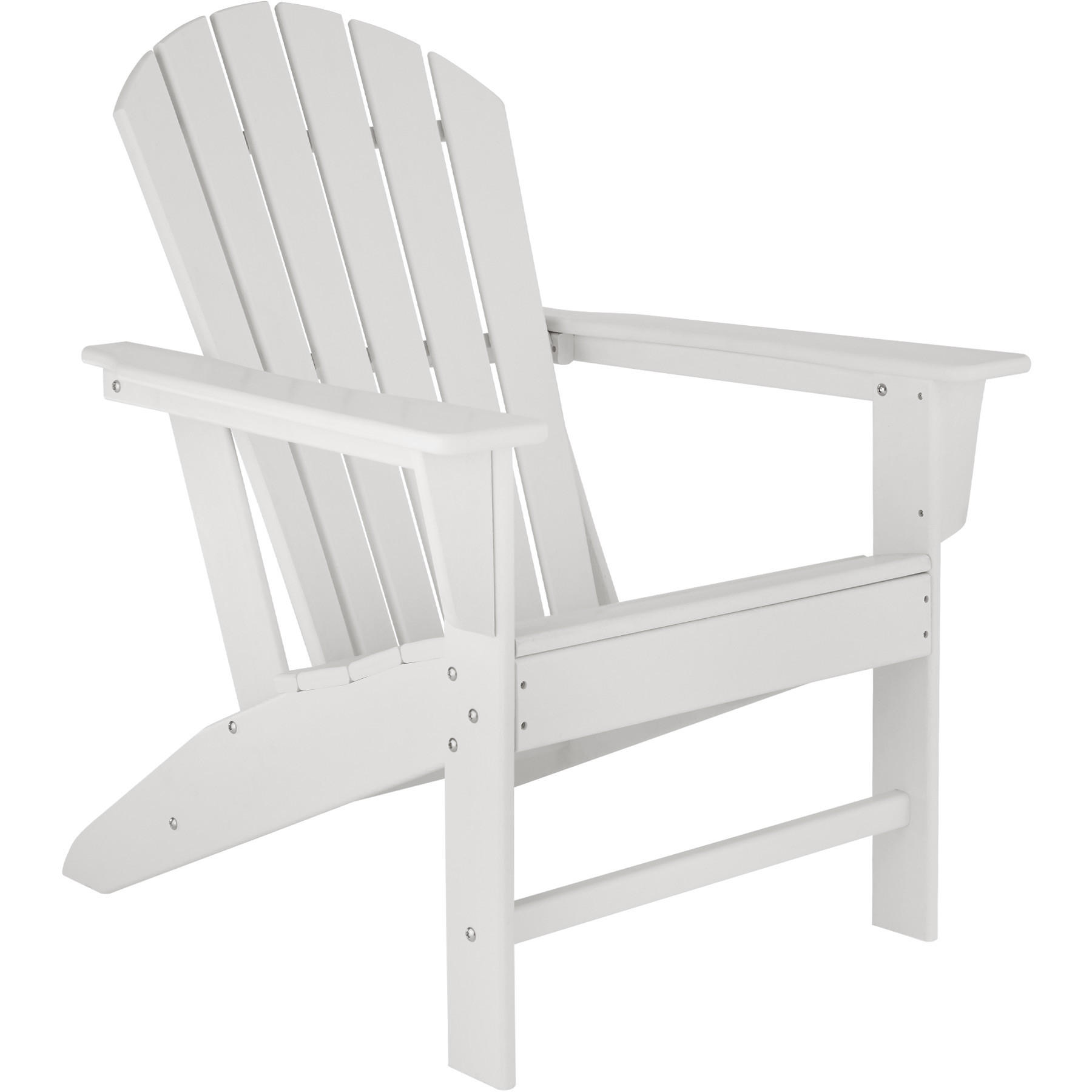 GARTENSTUHL Joan,Belastbarkeit 120 kg, 83 x 79 x 97 cm,weiß/weiß - Weiß, Kunststoff (79/97/83cm) - tectake