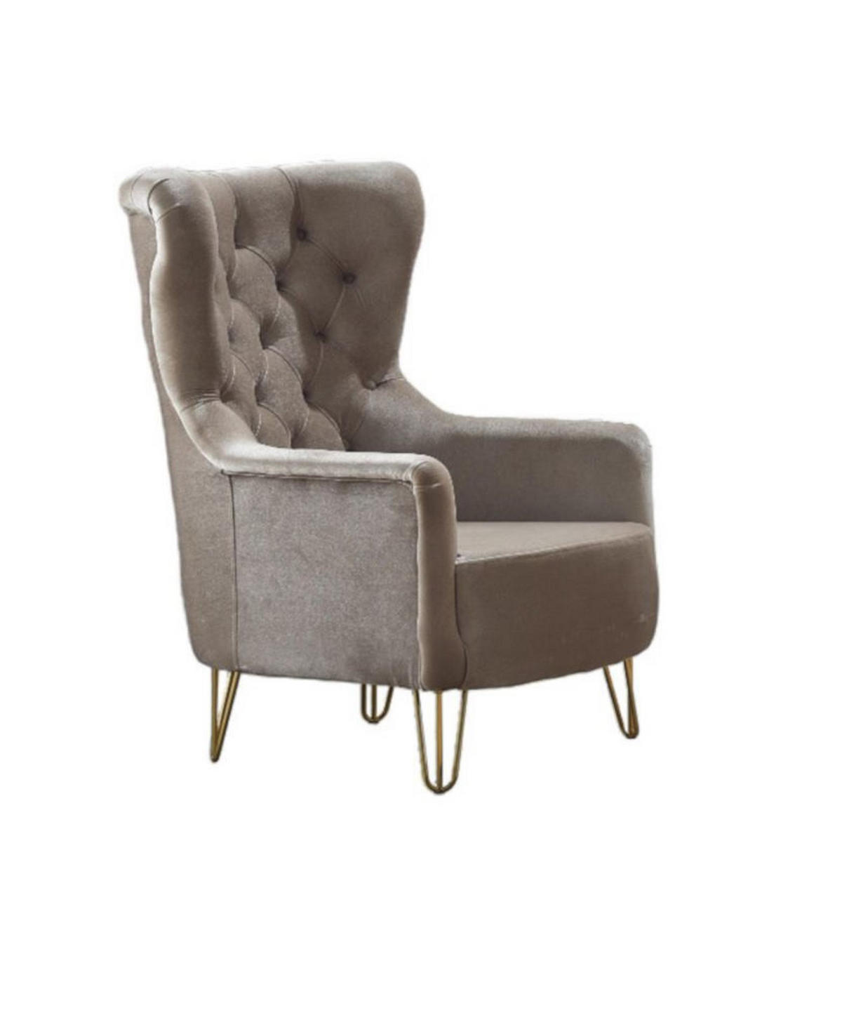 SITZGARNITUR Royce Beige Stellvariante:2+2+1 - Beige, Holz (170/88/90cm) - Villa Möbel