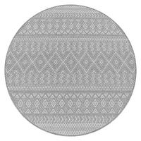 OUTDOORTEPPICH 160/160 cm Vermont 190 - Grau, Textil (160/160cm) - Paco Home