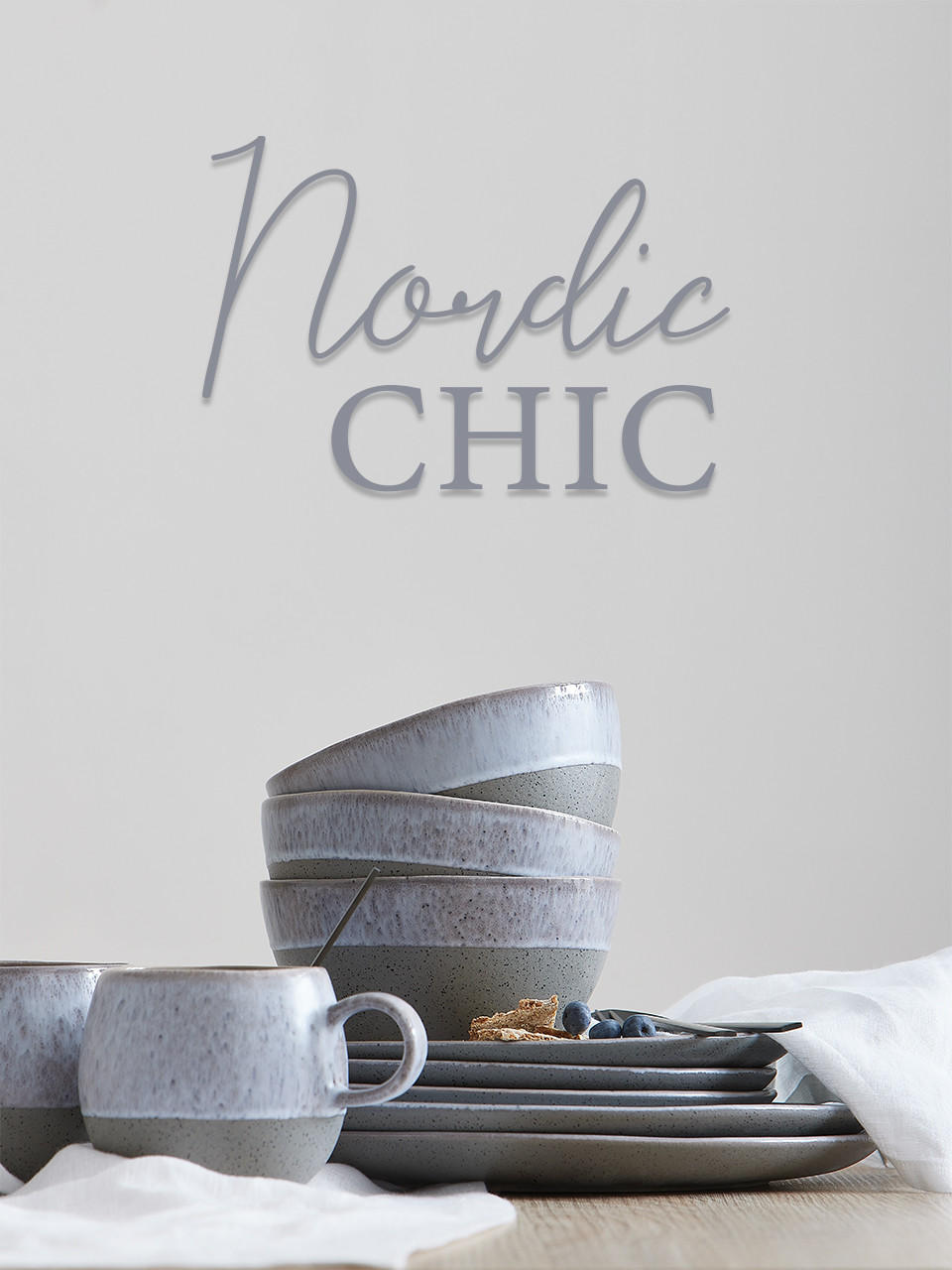 Skandi Esszimmer, nordic chic