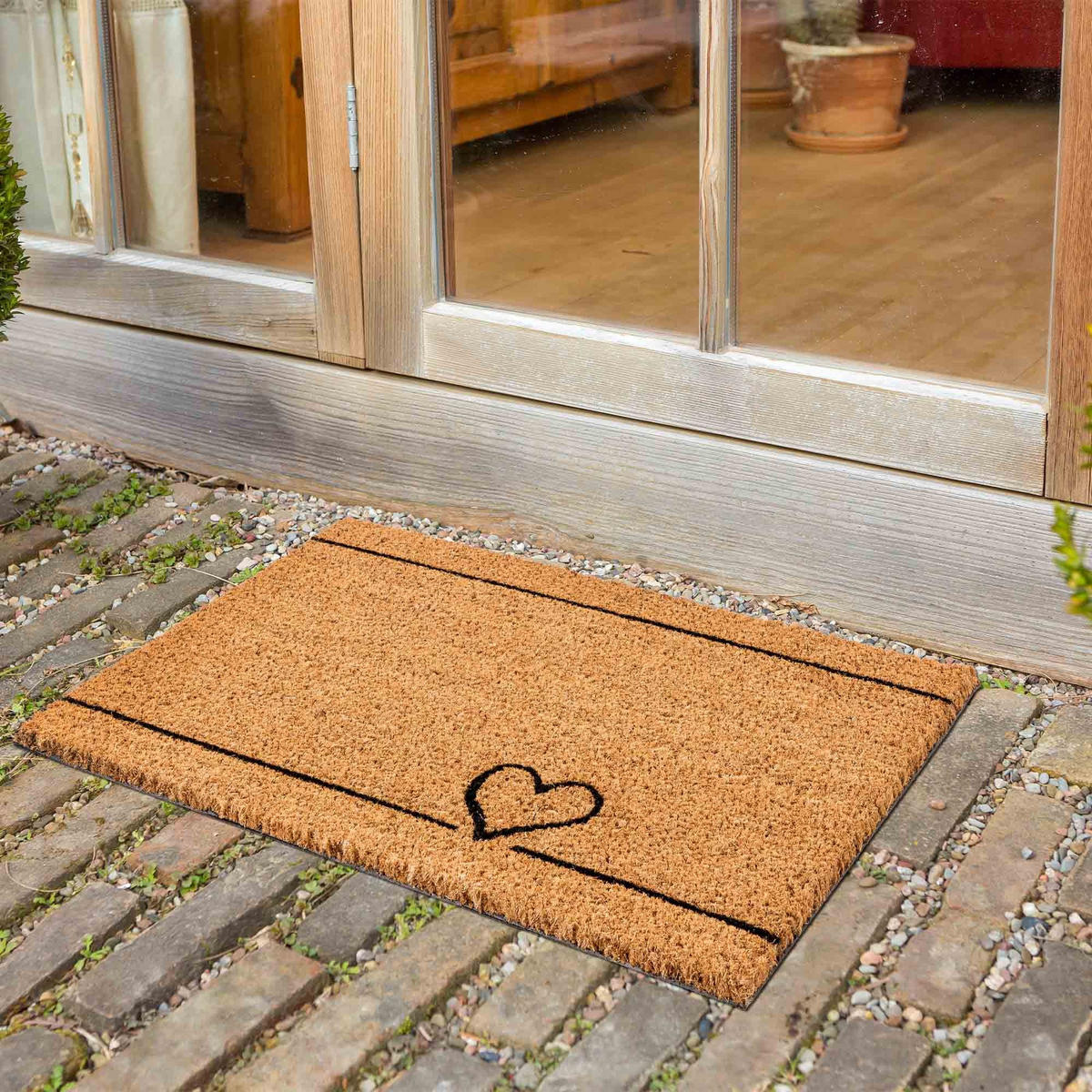 FUSSMATTE COCO SMART - Creme, Textil (40/60cm) - Astra