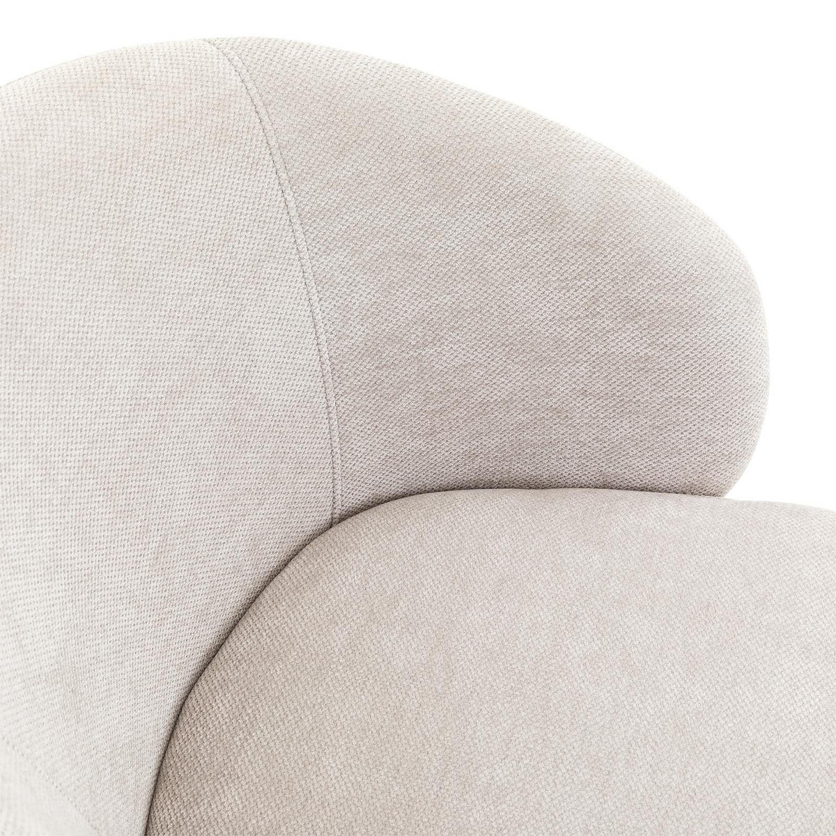 ESSZIMMERSTÜHLE KURSI 2er-Set grau - Grau, Textil (57/77/60cm) - IDIMEX