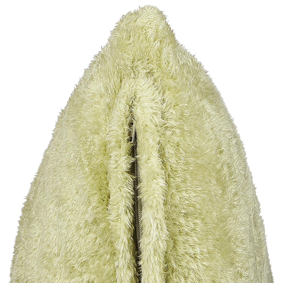 DEKOKISSEN Hellgrün 45/45 cm Pilea - Hellgrün, Textil (45/45cm) - Beliani
