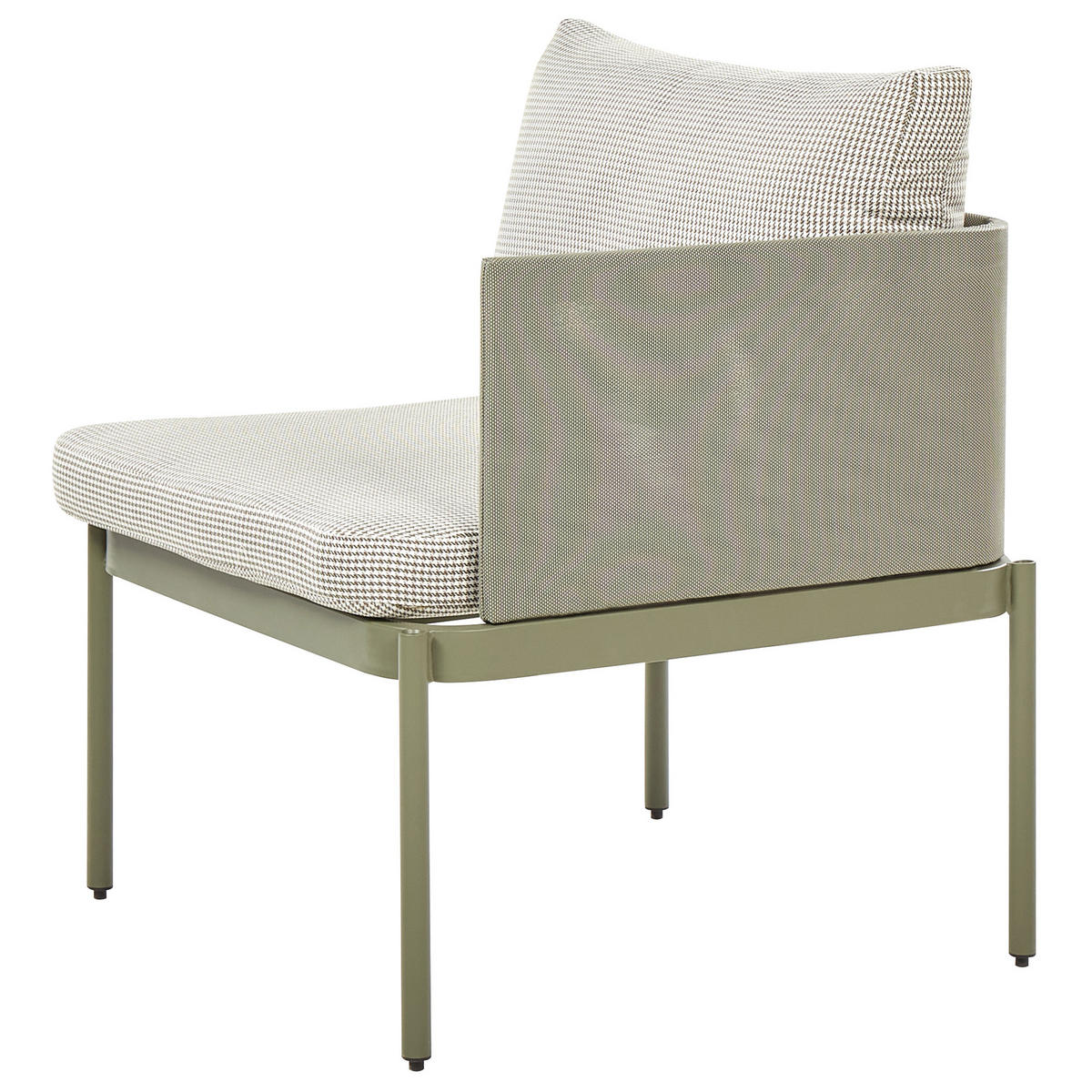 LOUNGE SET 2-Sitzer modular Grün Terracina - Grün, Metall - Beliani