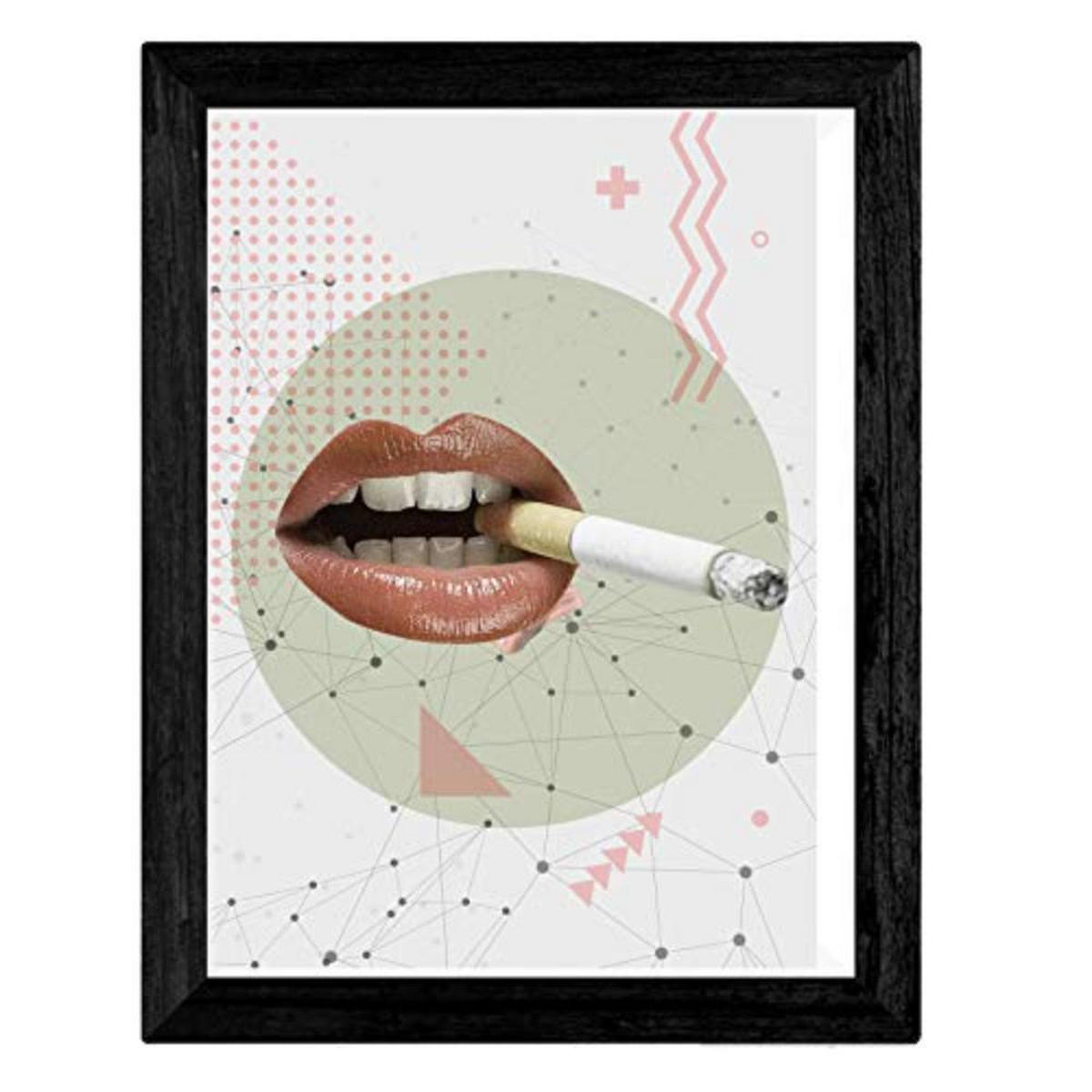 POSTER Set mit 4 Collage A3 Rahmenlos - Klar, Papier (29.7/3cm) - Nacnic