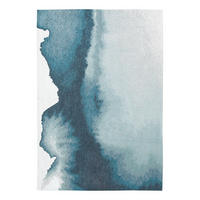 TEPPICH Inkjet Meditation 80/150 cm - Blau, Textil (80/150cm) - Louis De Poortere