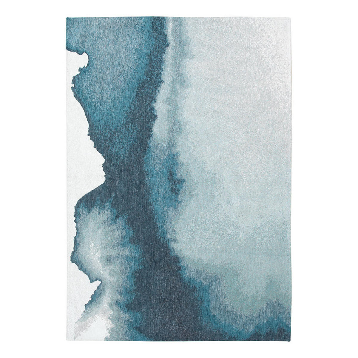 TEPPICH Inkjet Meditation 80/150 cm - Blau, Textil (80/150cm) - Louis De Poortere