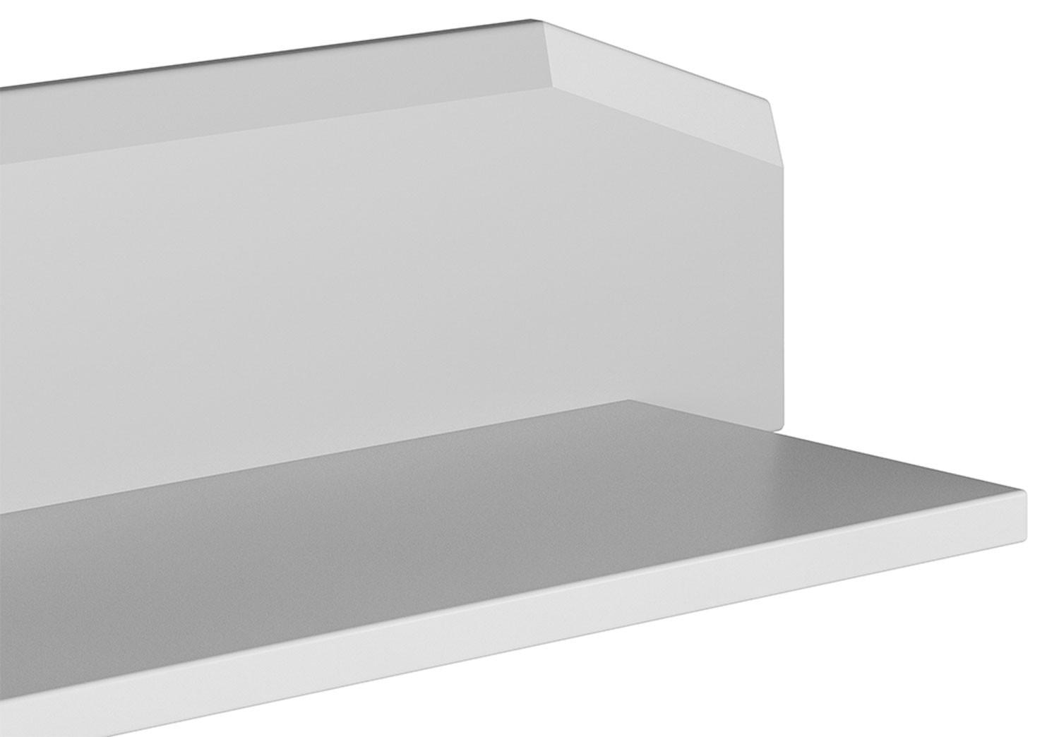 Thumbnail - Feldmann-Wohnen Wandregal, Grau, Holz, Rechteckig, 117x15x20 cm, Wohnzimmer, Regale, Wandregale