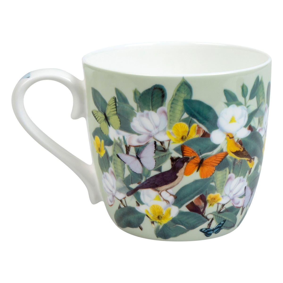 KAFFEEBECHER Magnolia Bloom - Binny Talib - Naturfarben, Keramik (0.43L) - Könitz