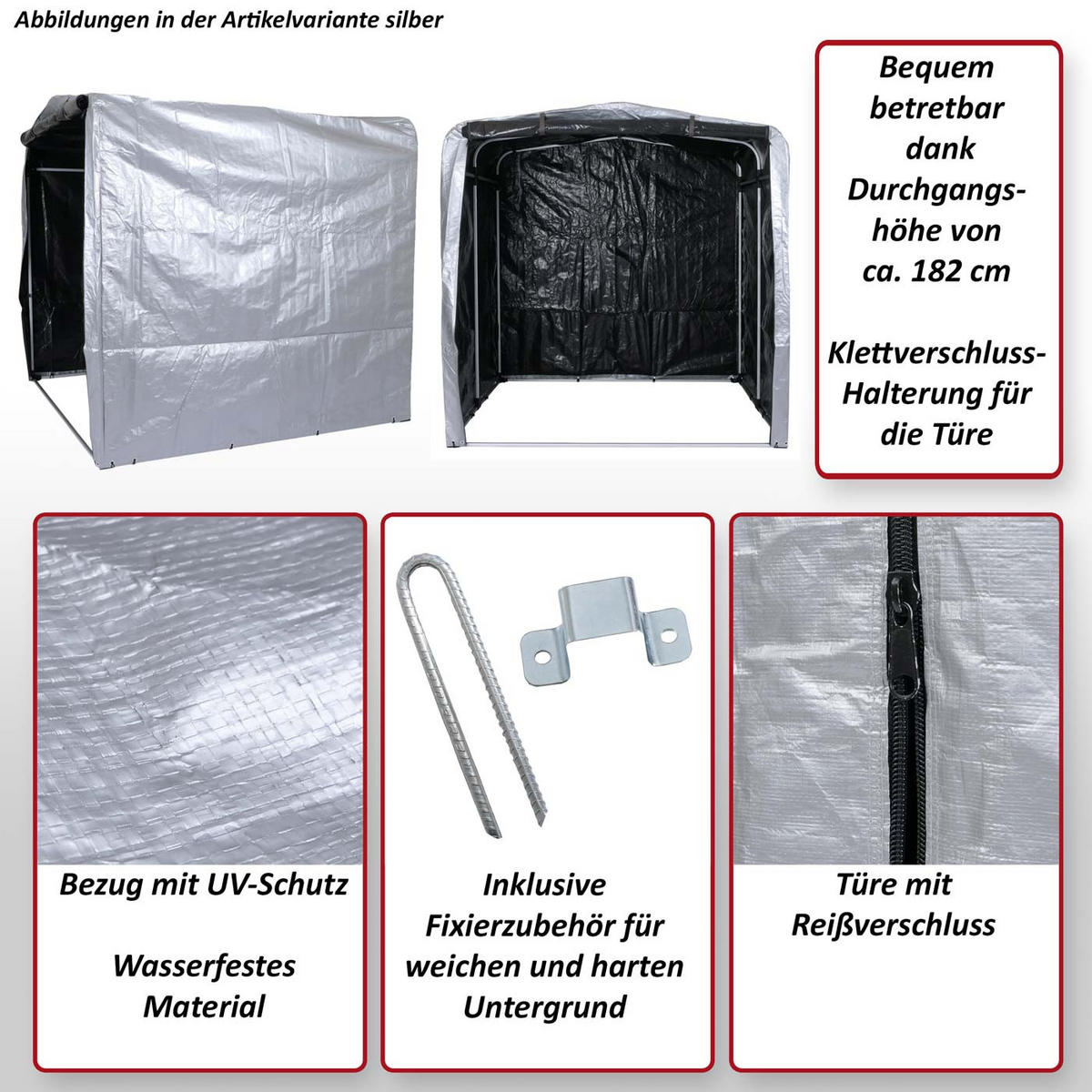 ZÁHRADNÝ DOMČEK Antracit - antracitová, plast (201/201/201cm) - MCW