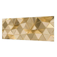 FOTOTAPETE 250x104 cm - Dreiecksmuster - Grau, Textil (250/104cm) - Wallfluent