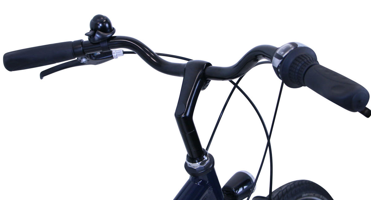 CITYBIKE Citytrek Easy Blue Lady 7 Gang 28 Zoll Größe: 46cm - Blau, Metall (46cm) - Hawk Bikes