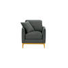 SESSEL Linara-Velluto 19 - Dunkelgrau, Holz/Textil (81/91/95cm)