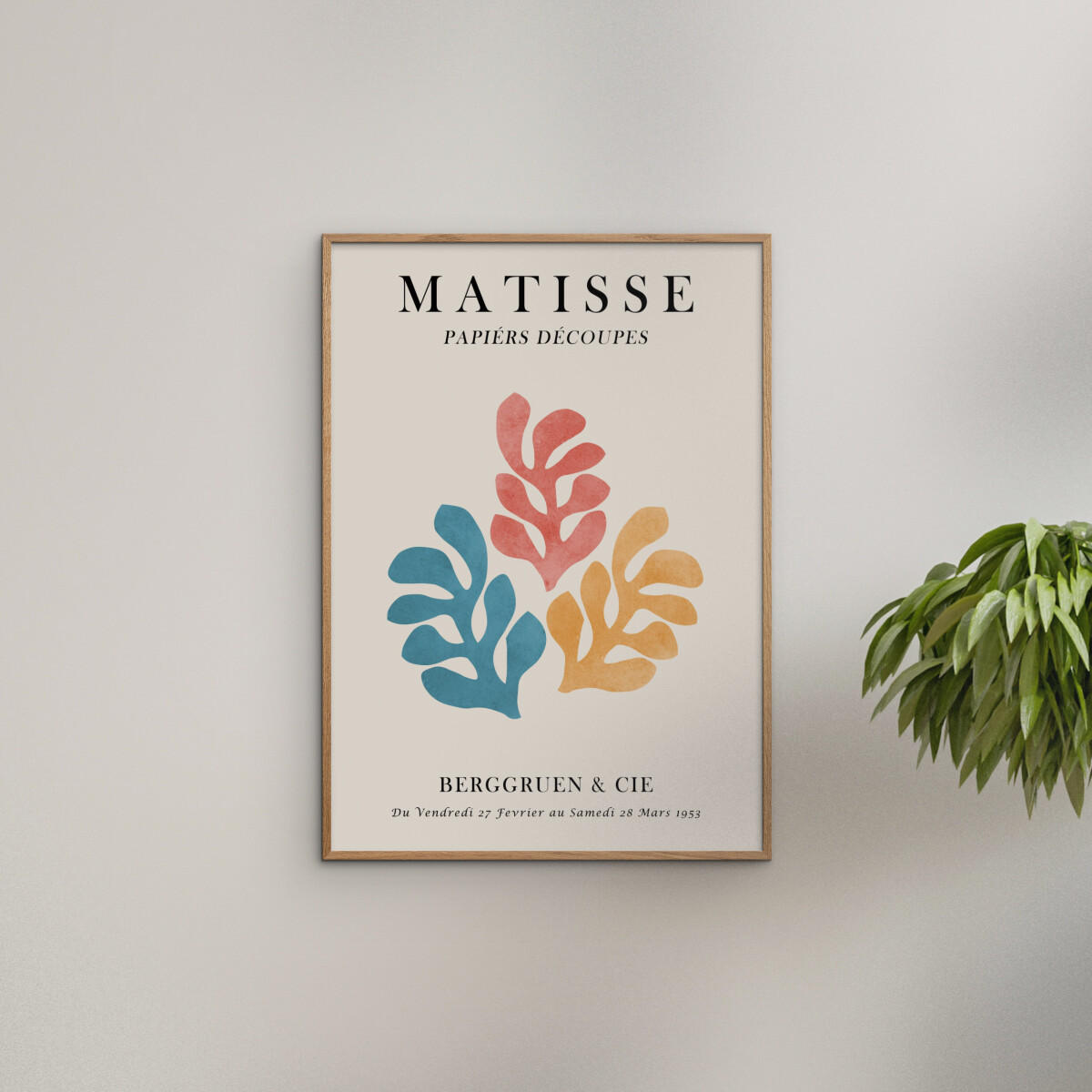 POSTER Vitor Costa - Matisse floral Poster 3 - Multicolor, Papier (70/100/0.1cm) - Poster&Frame