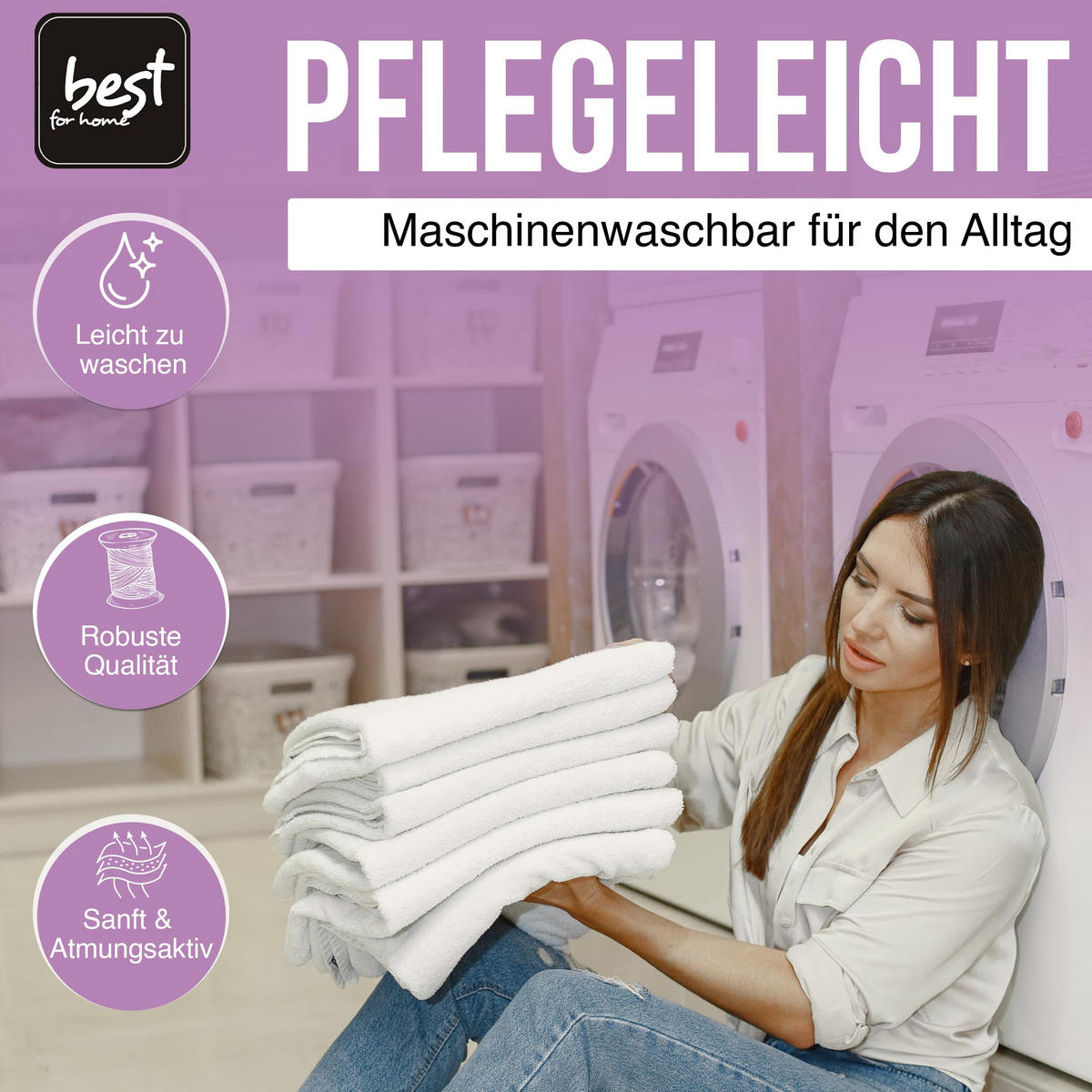 SPANNBETTLAKEN 80/160 cm, Jersey Elastisch 100 % Baumwolle Violett - Violett, Textil (80/160cm) - Best For Home