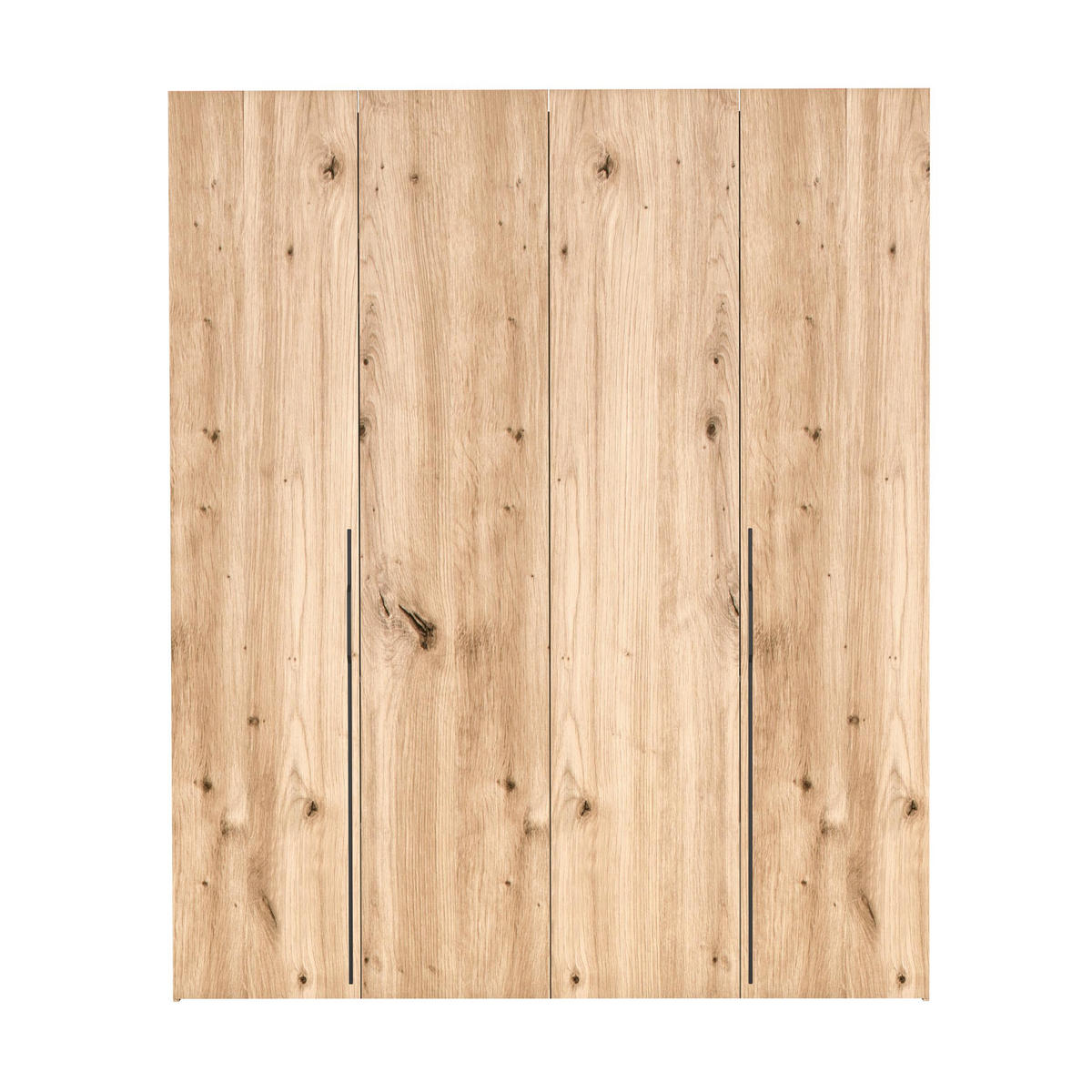 FALTTÜRENSCHRANK Omodeo 200 cm breit in Artisan-Eiche – mit WingLine-Falttüren - Eiche Artisan, Holzwerkstoff (200/240/58cm) - AX Living