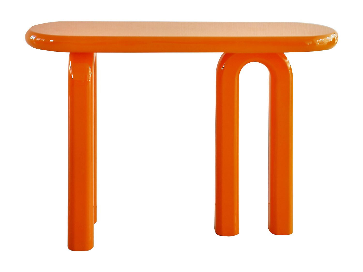 Vente-Unique Konsolentisch Orange 120x80x35 cm