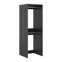 WASCHMASCHINENSCHRANK FREE (B/H/T: ca. 66/195/66 cm) in anthrazit/anthrazit - Anthrazit, Holzwerkstoff (66/195/66cm)