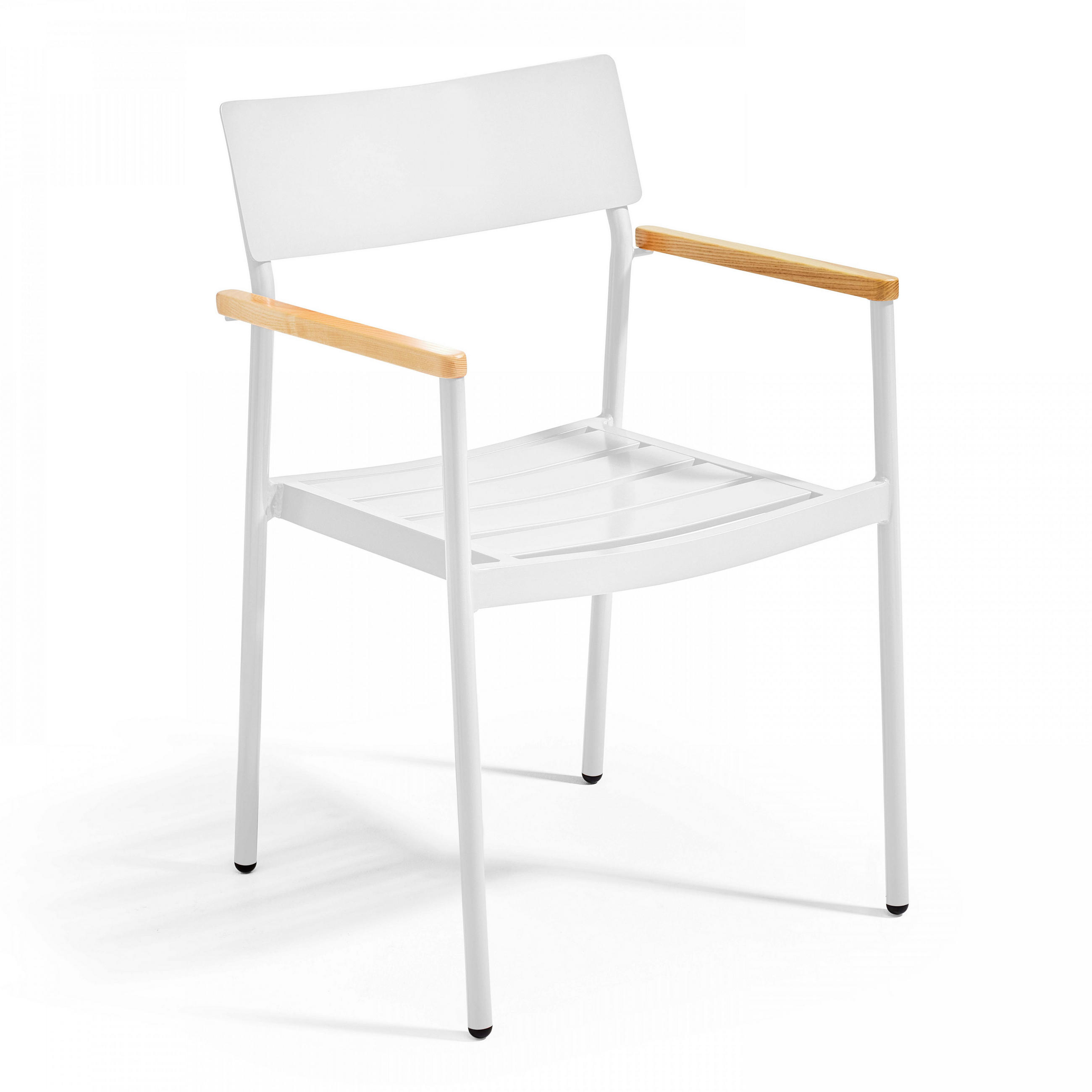 Oviala Gartenstuhl, Weiß 55.5x86x56.5 cm