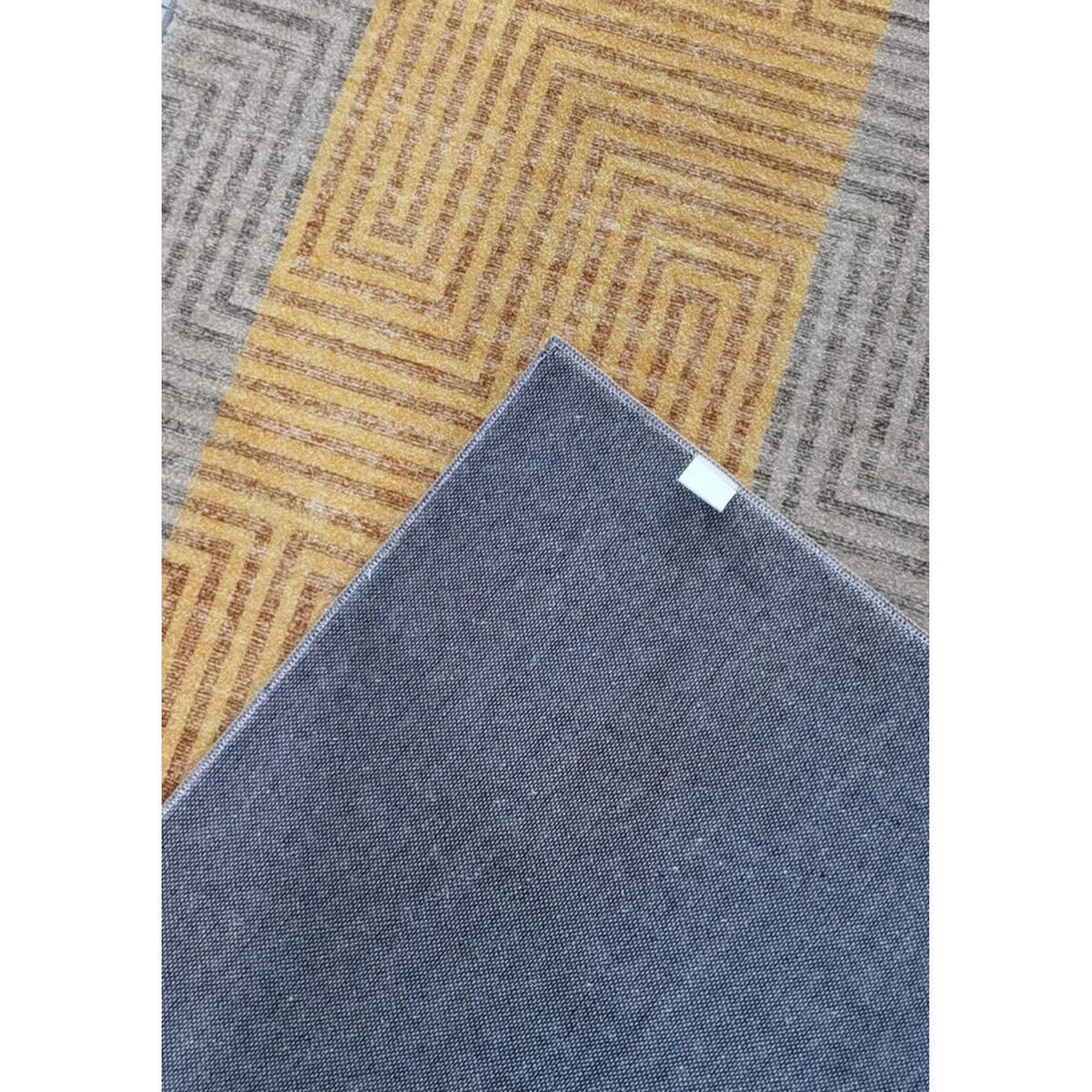 TEPPICH Gelb (60 x 240 x 0,7 cm) - Gelb, Kunststoff (60/240cm) - DKD Home Decor