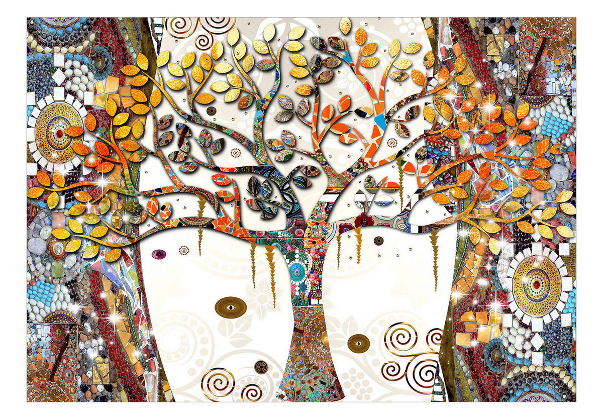 VLIESTAPETE Bunt 450/315 cm - Multicolor, Textil (450/1cm) - KUNSTLOFT