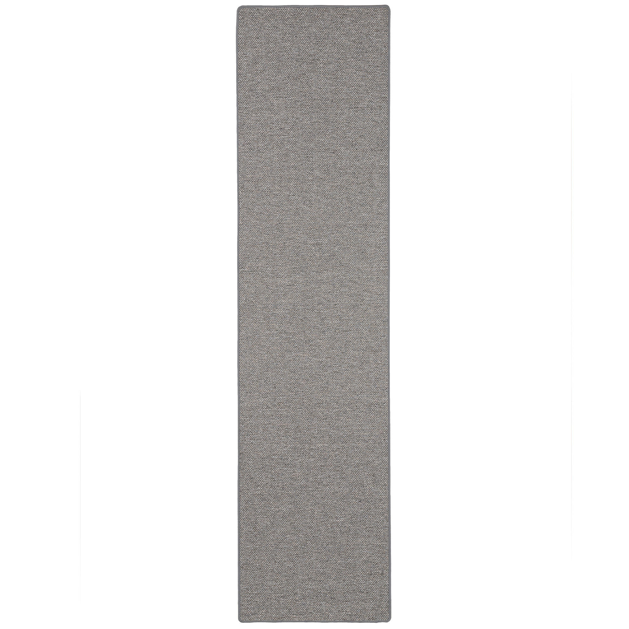 LÄUFER TEPPICH BENTZON FLACHGEWEBE - Blaugrau, Textil (80/320cm) - Snapstyle